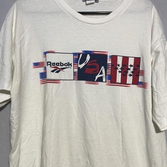Vintage Reebok USA T Shirt - Picture 2 of 4